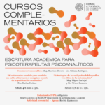 Cursos complementarios. Escritura académica…