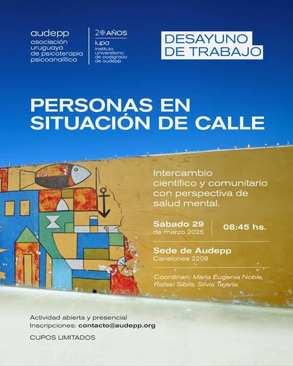 INVITAMOS: SÁBADO 29/MARZO/2025 – DESAYUNO DE TRABAJO: «PERSONAS…