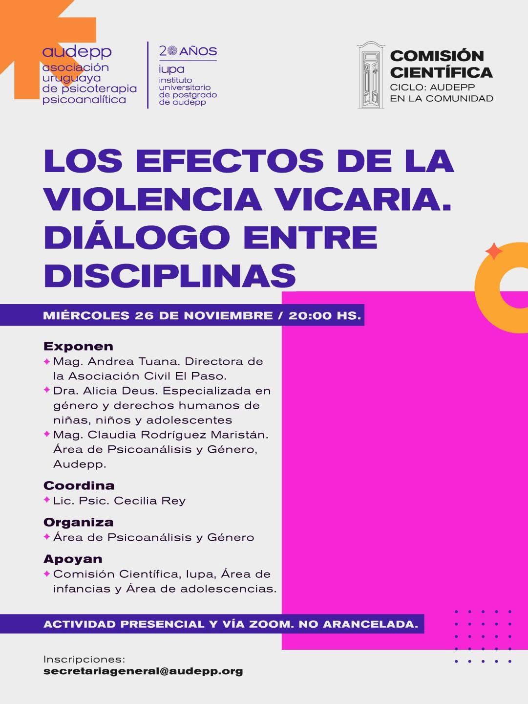 Los efectos de la violencia vicaria. Diálogo entre…