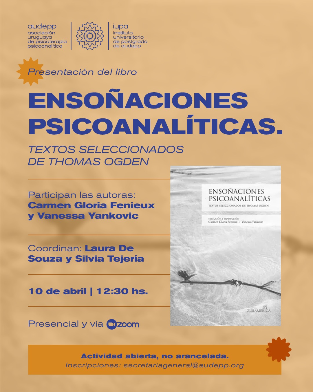 Presentación del libro Ensoñaciones Psicoanalíticas