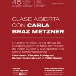 Clase Abierta con Carla&hellip;