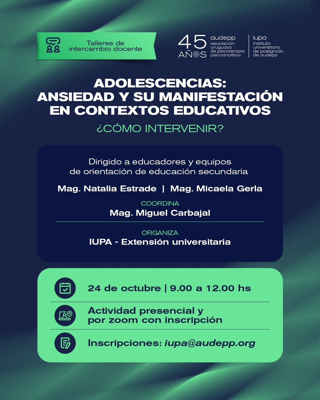 Adolescencias: ansiedad y su manifestación en contextos educativos.…