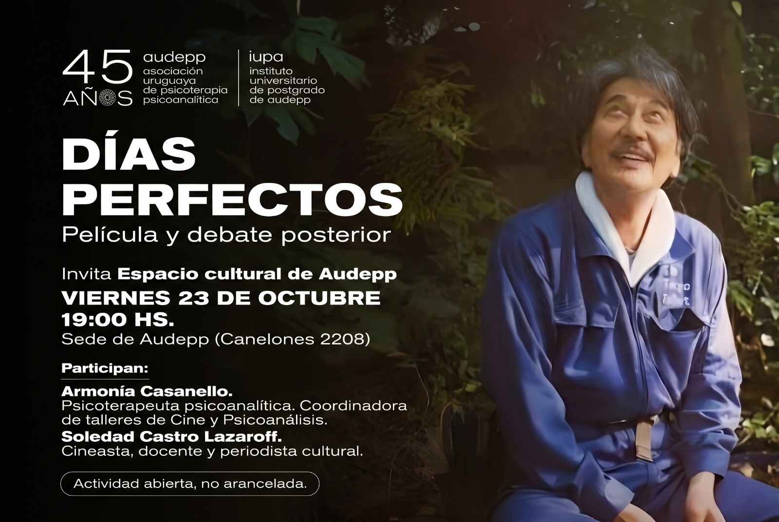 «Días Perfectos» Invita Espacio Cultural de AUDEPP