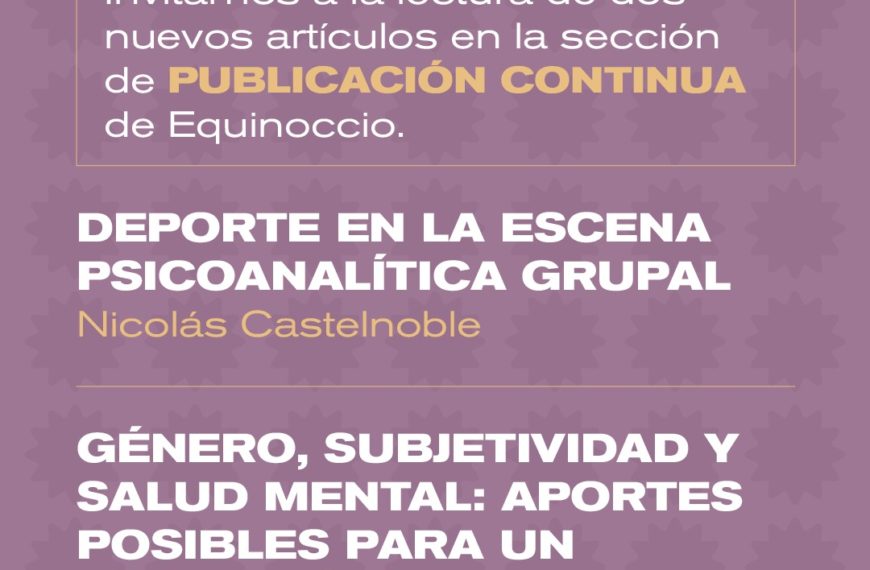 Publicación Continua – Equinoccio